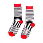 CALZINI ALTERSOCKS STRISCE B/N