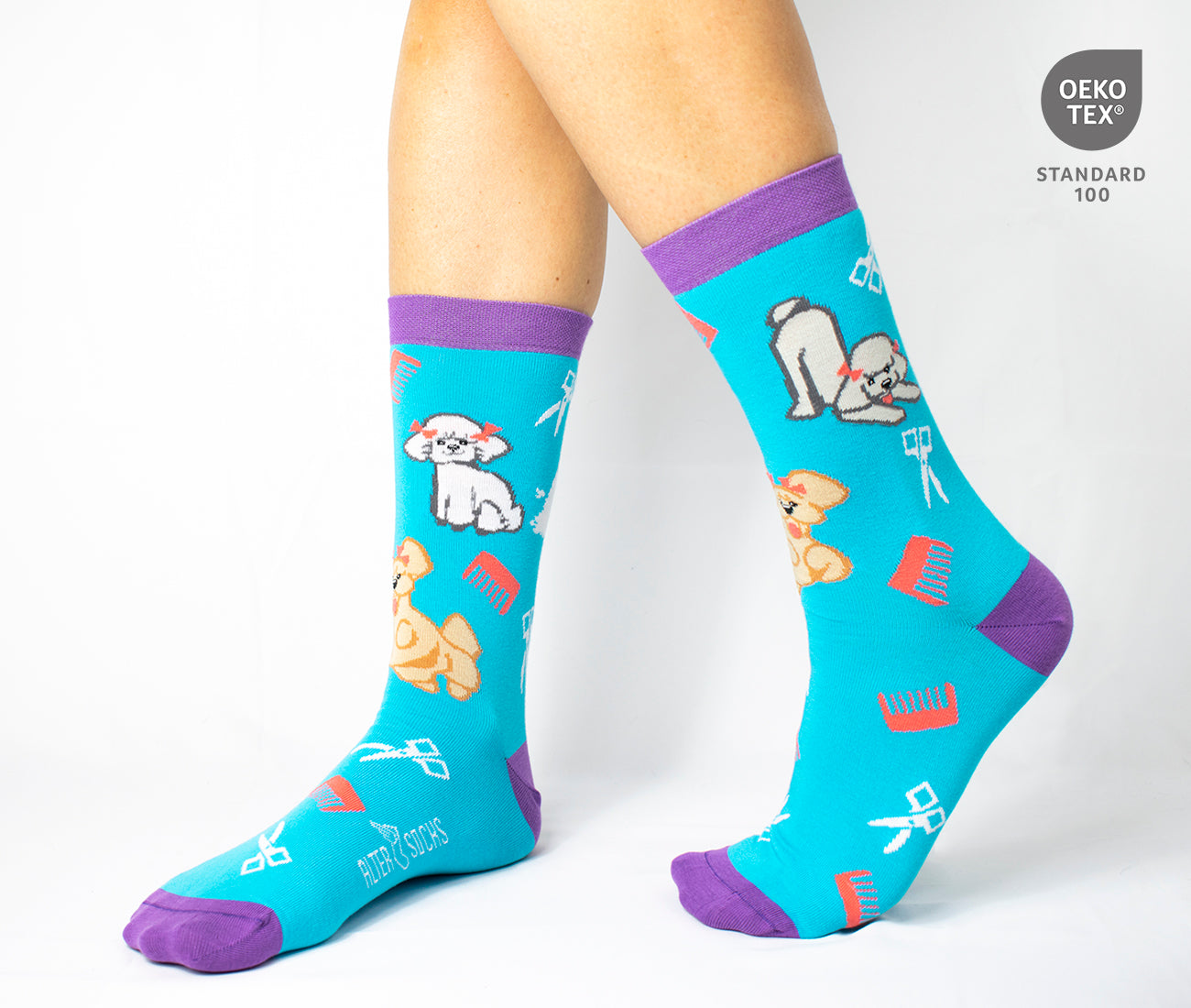 Calzini Divertenti Spox Sox A Tema Cani – Colorati, Originali, Made In EU, Taglia 40-43