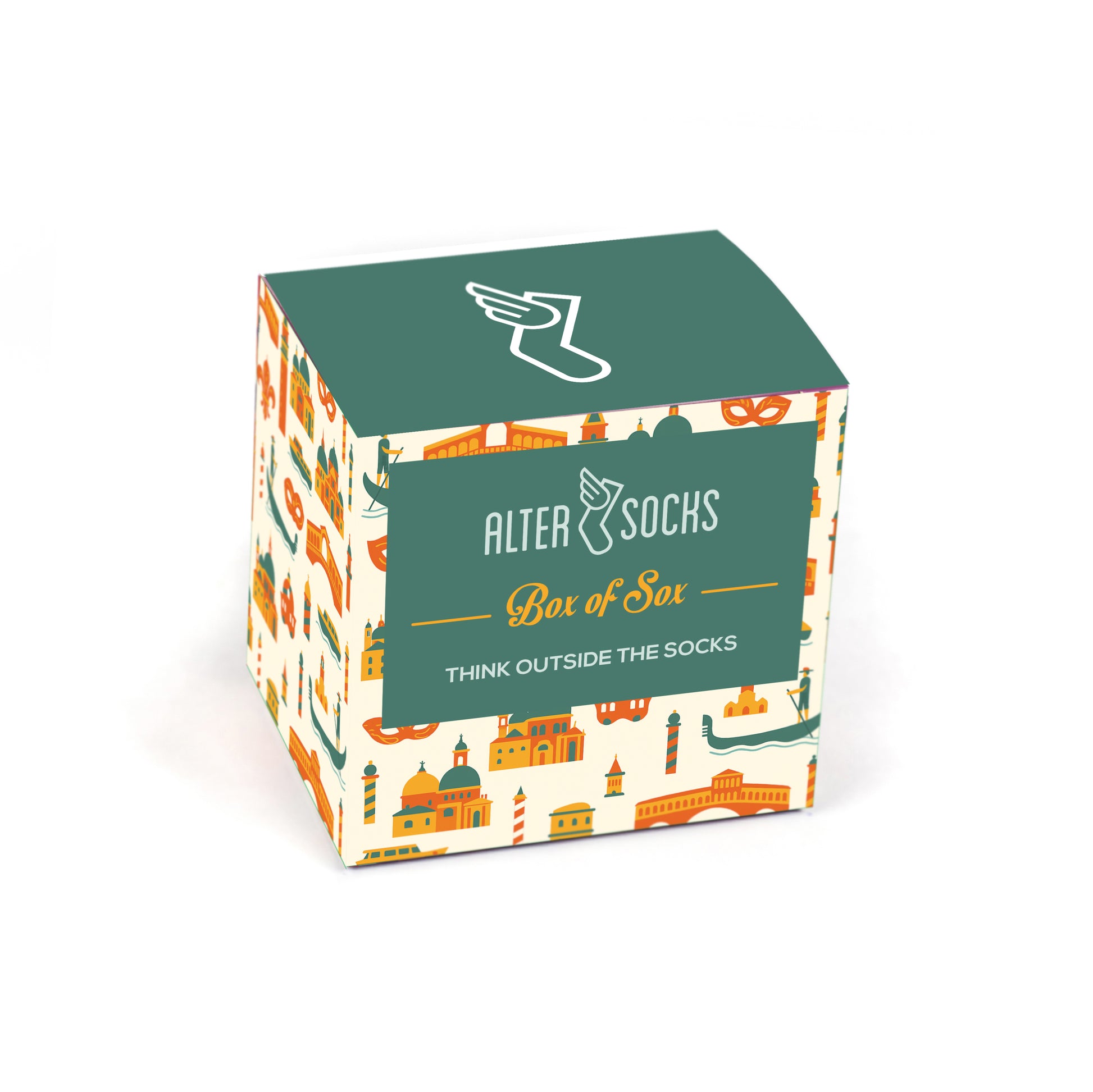 Gift box righe